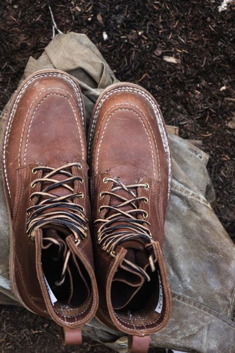 Moc Toe Wedge 1964 brown smooth