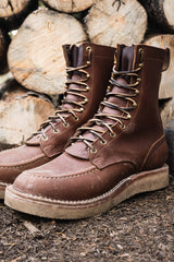 Moc Toe Wedge 1964 brown smooth
