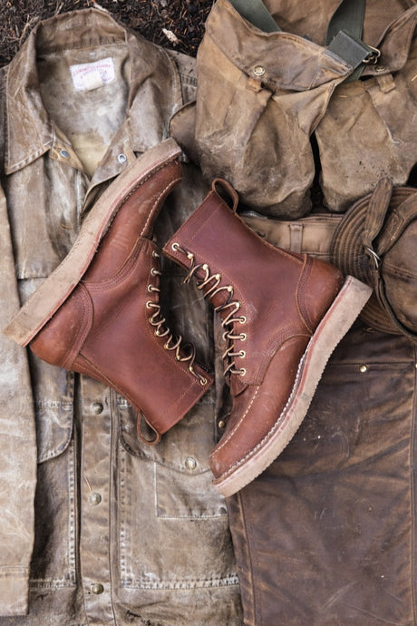 Moc Toe Wedge 1964 brown smooth