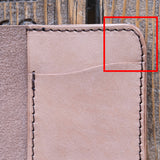 Stained Russet Horsehide Heritage Wallet - Factory Seconds
