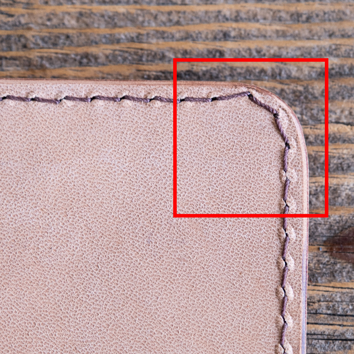 Stained Russet Horsehide Heritage Wallet - Factory Seconds