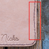 Stained Russet Horsehide Heritage Wallet - Factory Seconds