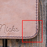 Stained Russet Horsehide Heritage Wallet - Factory Seconds