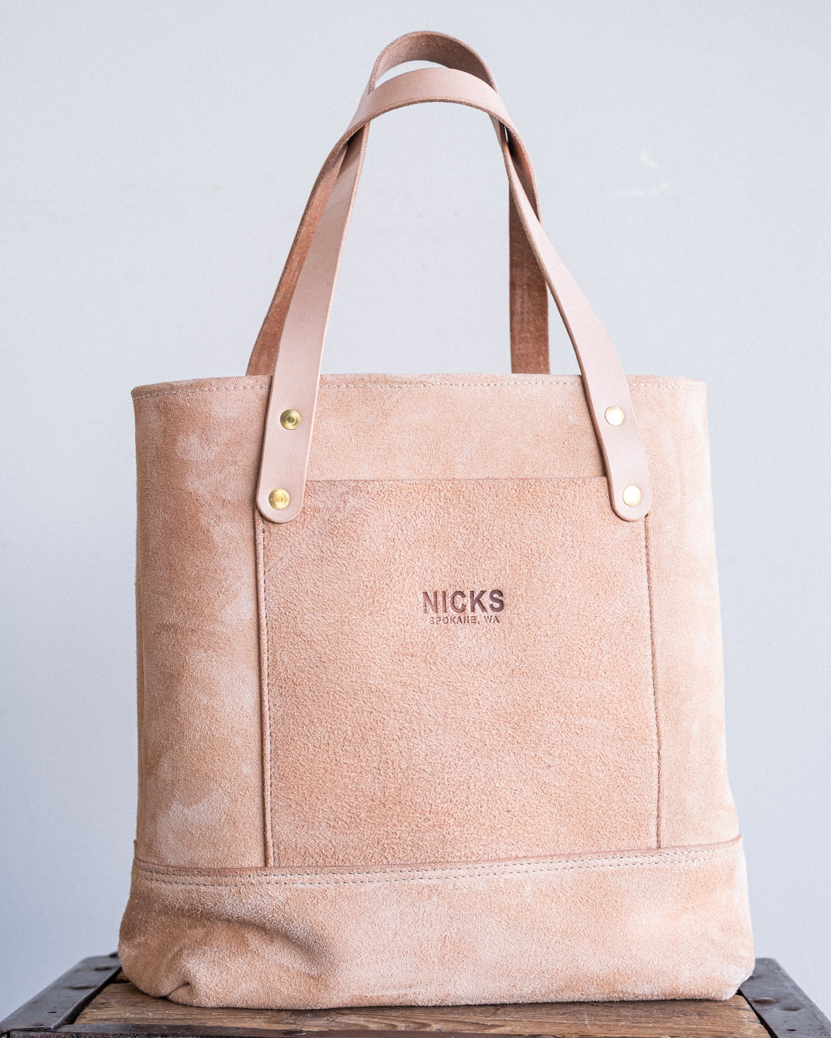 Bolso de mano "Heritage" de cuero de curtido vegetal - Edición limitada