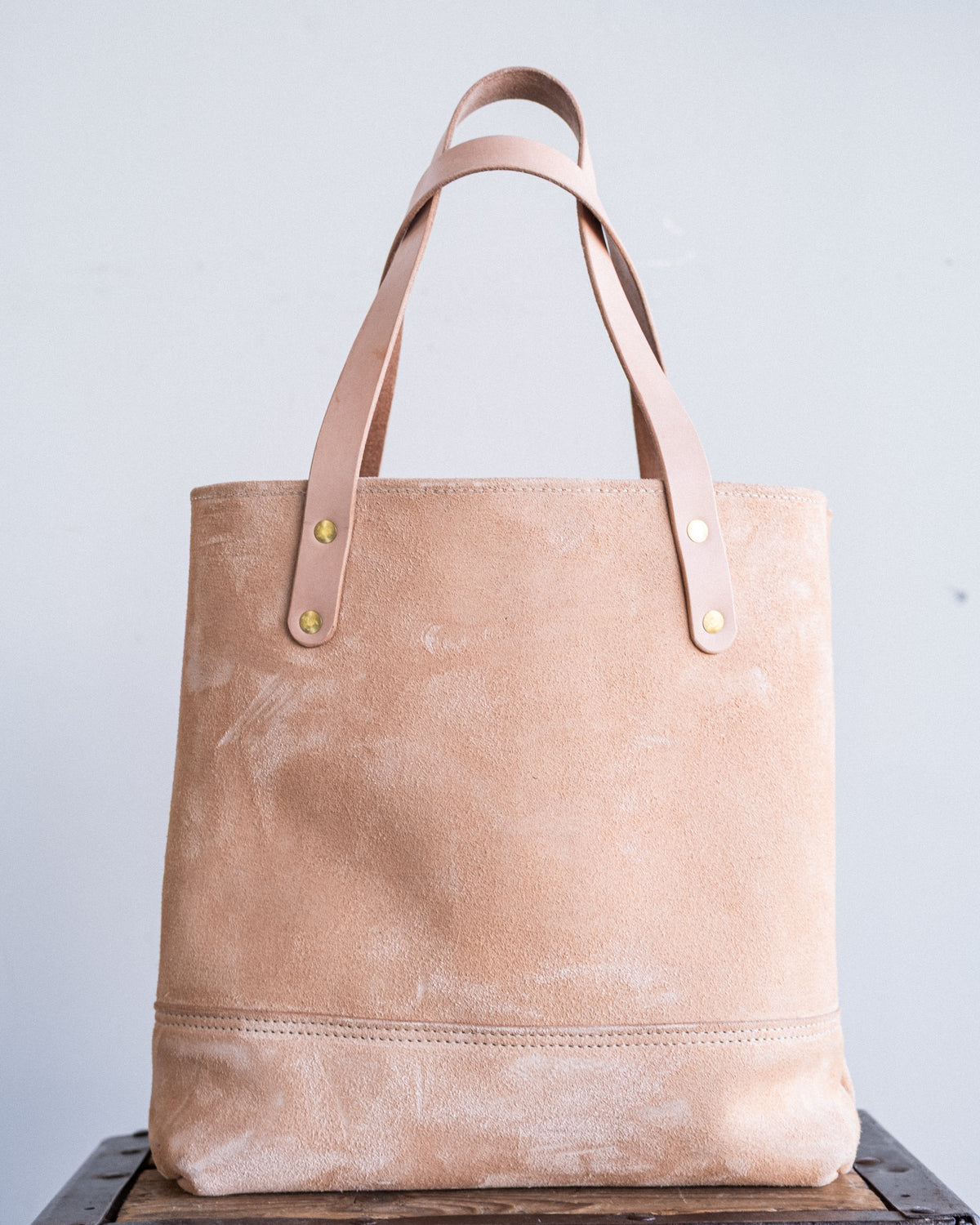 Bolso de mano "Heritage" de cuero de curtido vegetal - Edición limitada