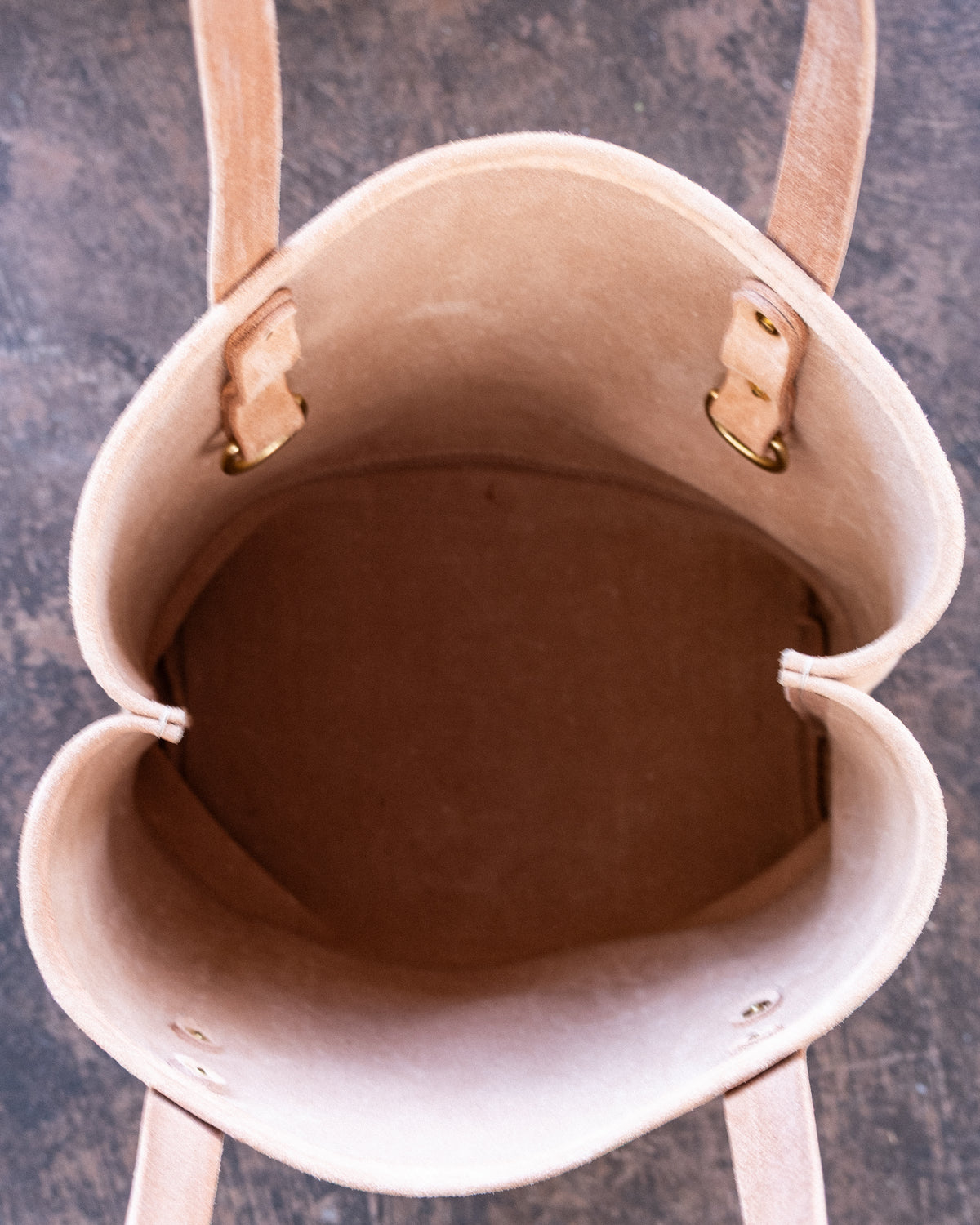 Bolso de mano "Heritage" de cuero de curtido vegetal - Edición limitada