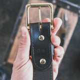 In Stock - 1.5", W&C Heritage Belt - Black Latigo - 38