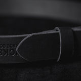 Quick Ship Blackout Work Belt - Max Support Black
