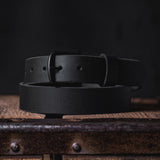 Quick Ship Blackout Work Belt - Max Support Black