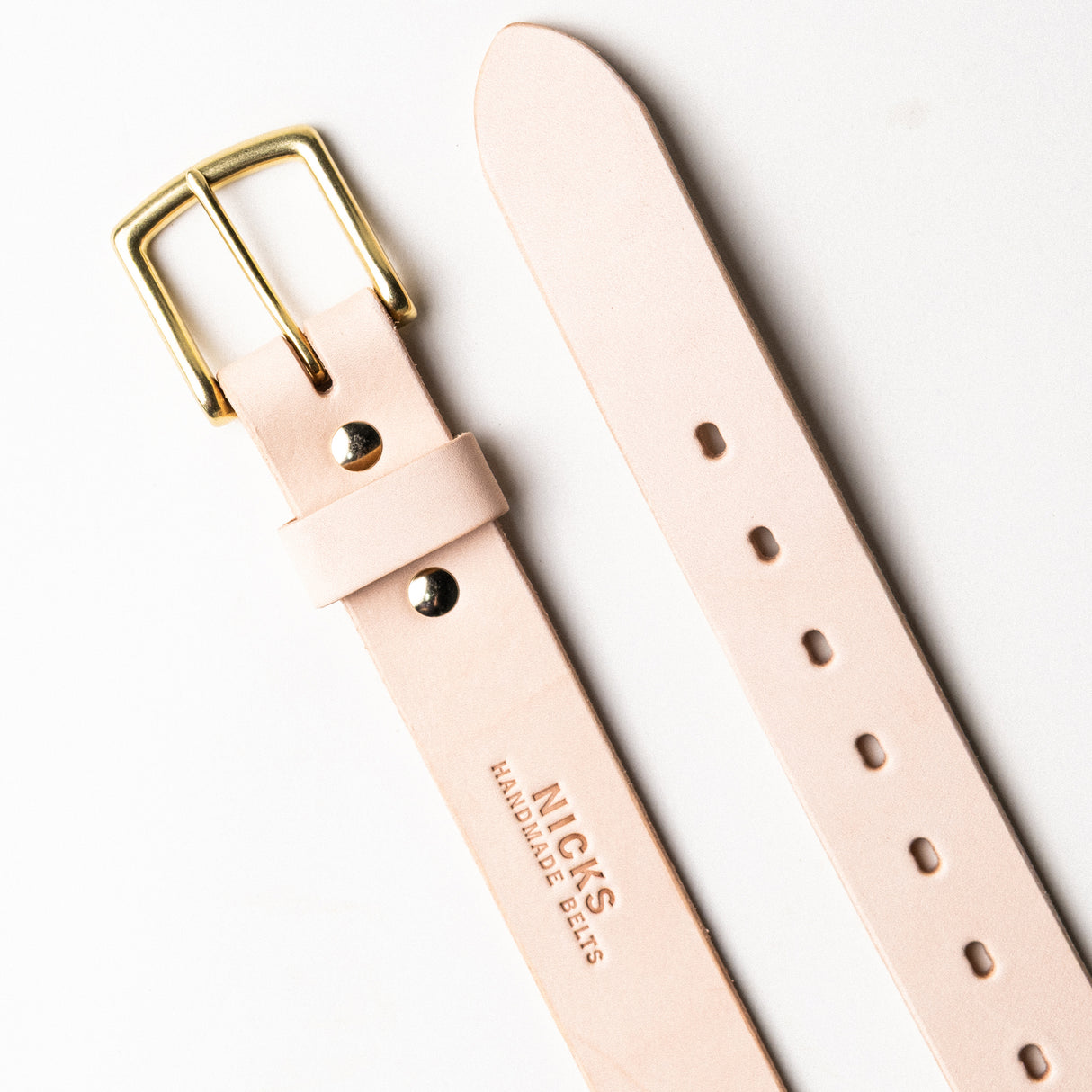 Build Your Own - Heavy Duty Leather Work Belt