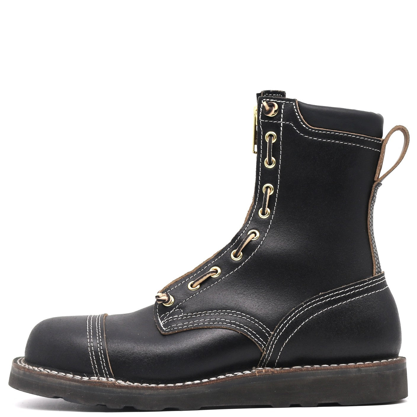 Nicks Handmade Boots 365 Stitchdown MTO in Horween Black
