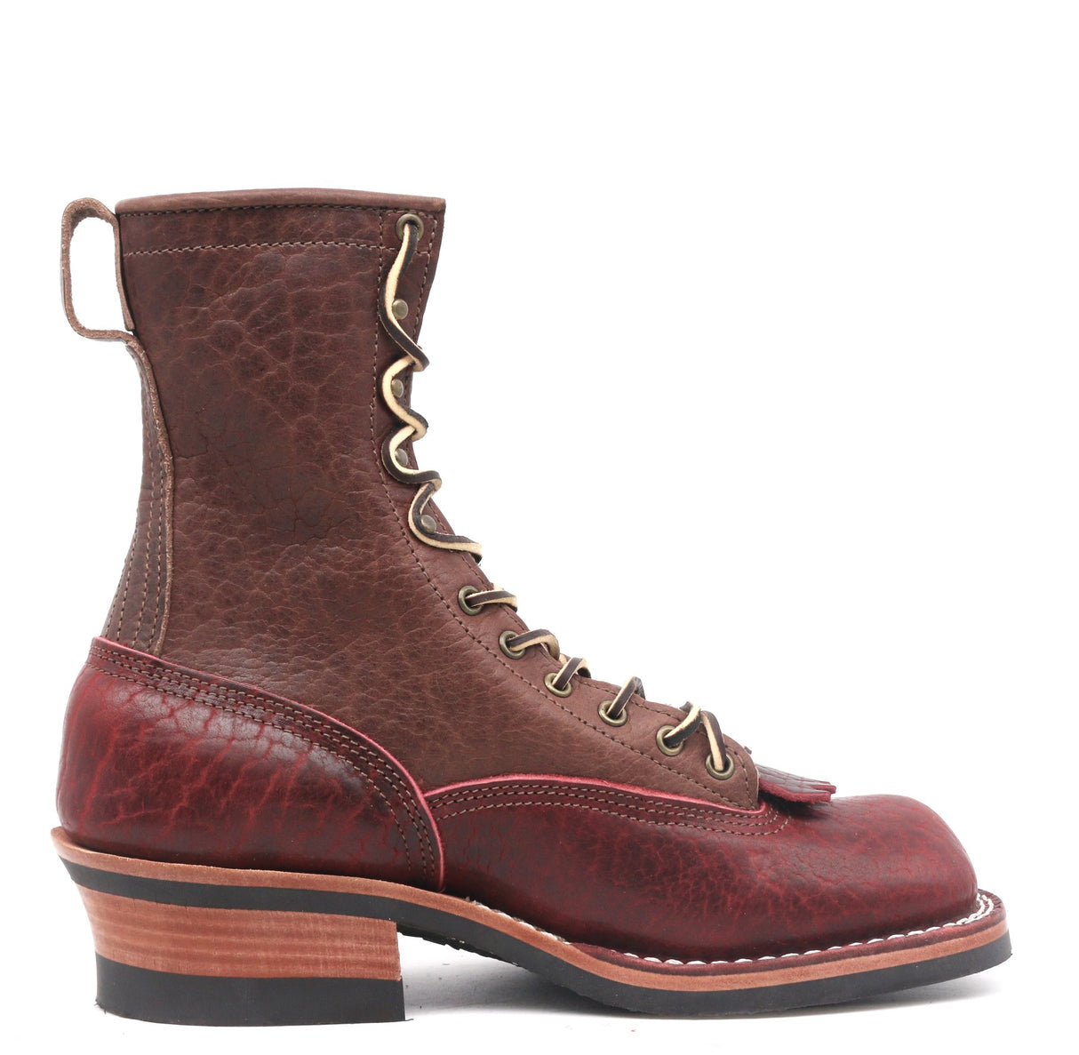 Lace to Toe Shrunken Bison 9.5 FF - Seconds!