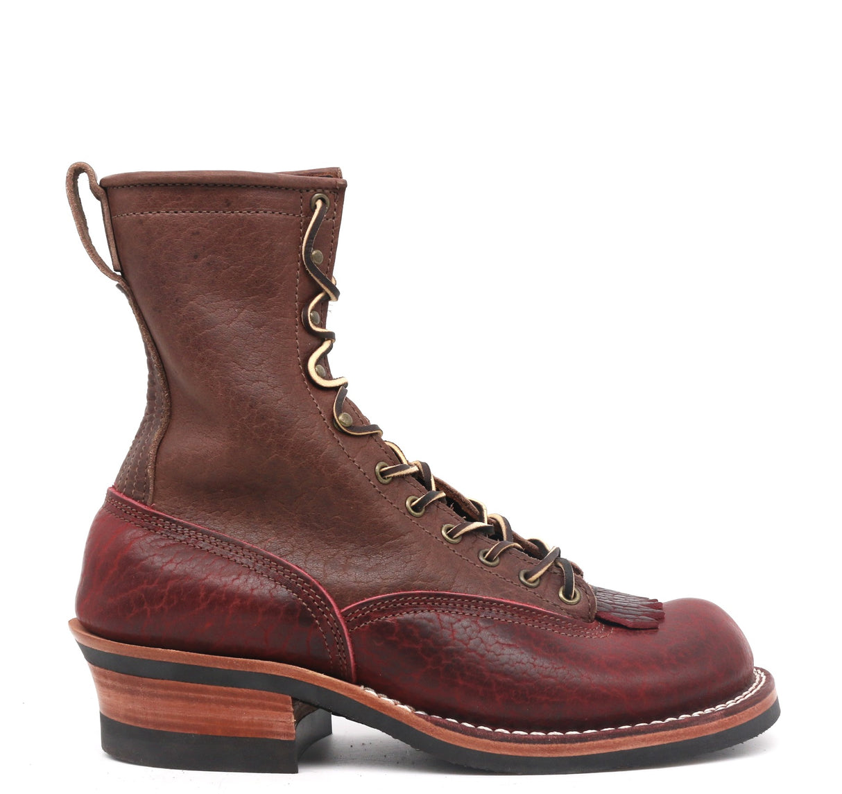 Lace to Toe Shrunken Bison 9.5 FF - Seconds!