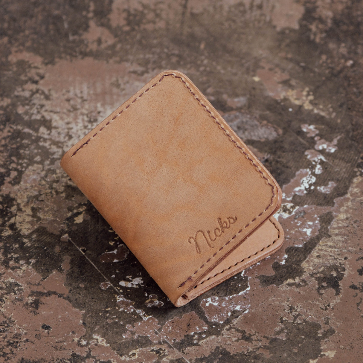 Stained Russet Horsehide Heritage Wallet - Limited Run
