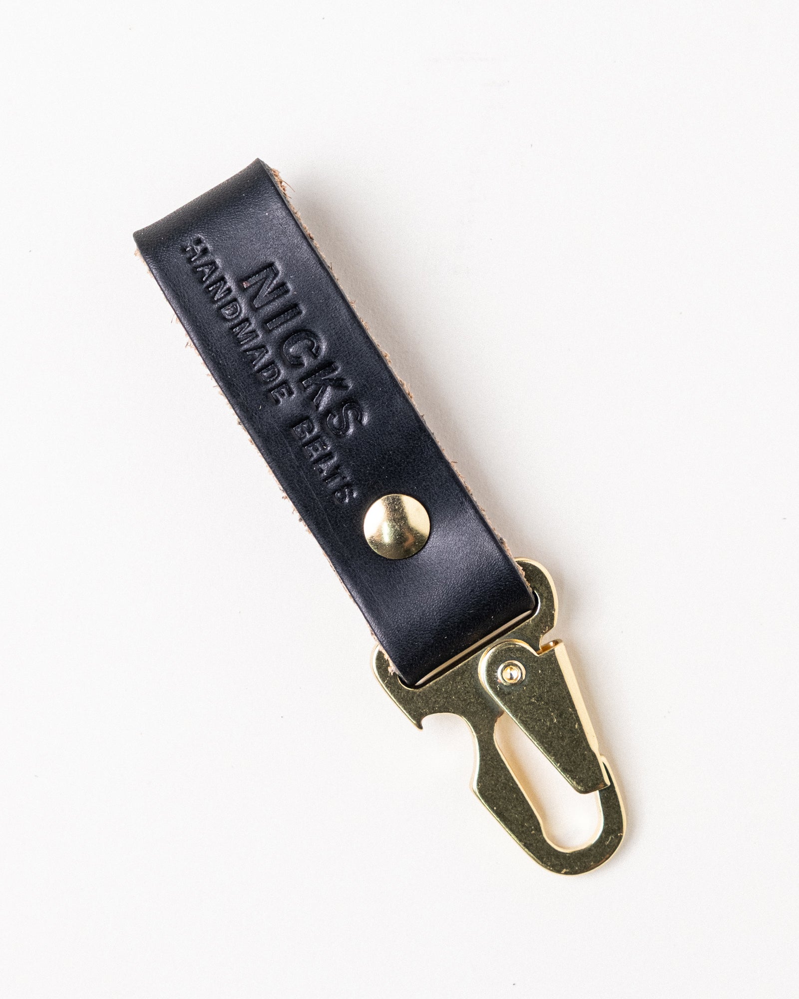 ★未使用未開封★Llife LEATHER KEY CHAIN Nicks-Handmade-Belts-Key-Clips