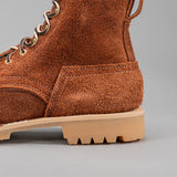 Detail shot of tactical heel counter.