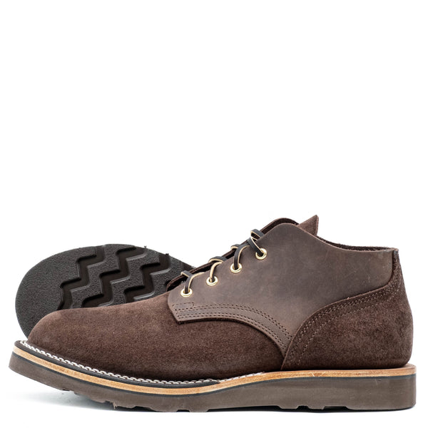 NICK'SBOOTSラフアウト8.5 E（スウェードwhite'sWESCO Riverfront64MahoganySMRO-