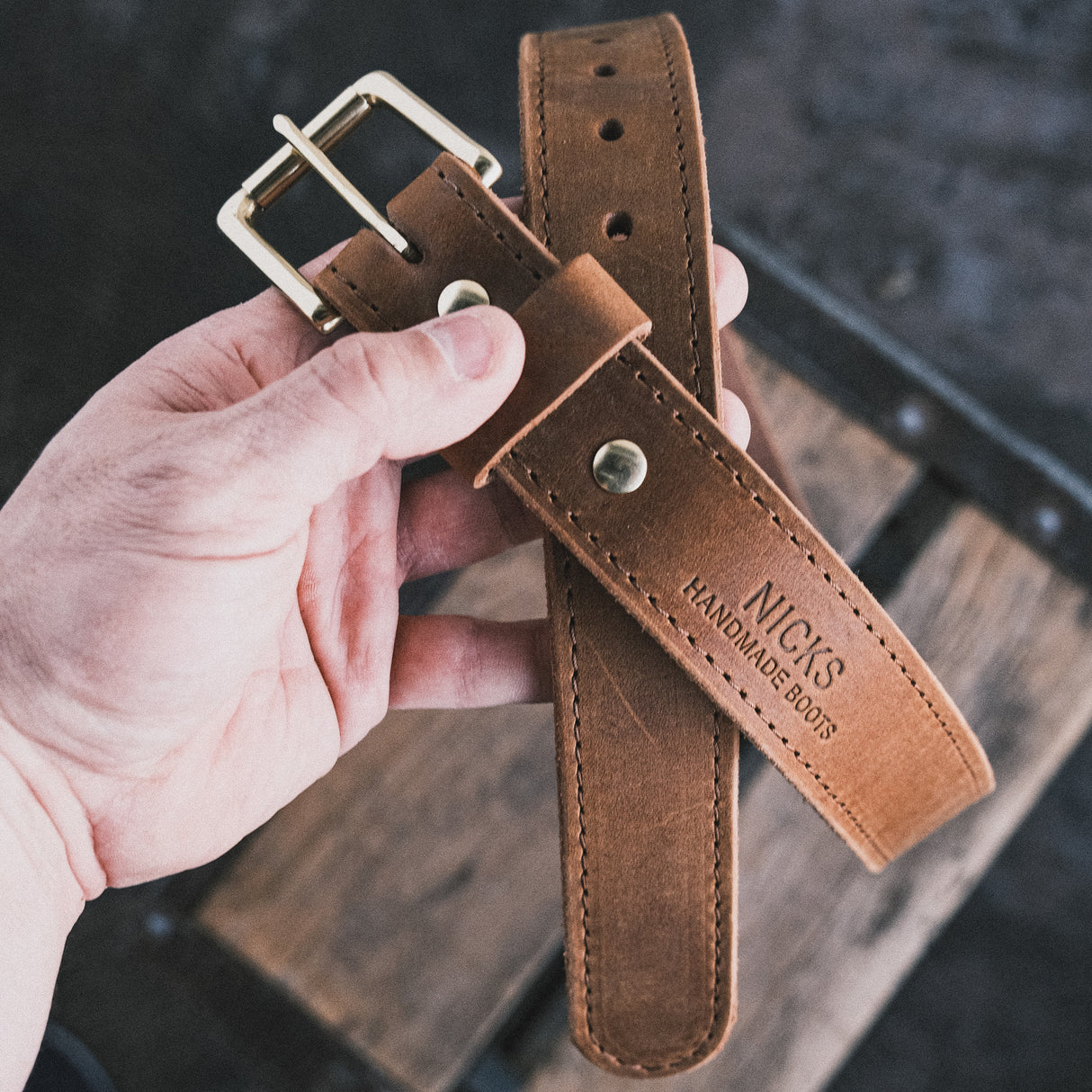 In Stock - 1.5", Heritage Work Belt - 1964 Monarch - 38
