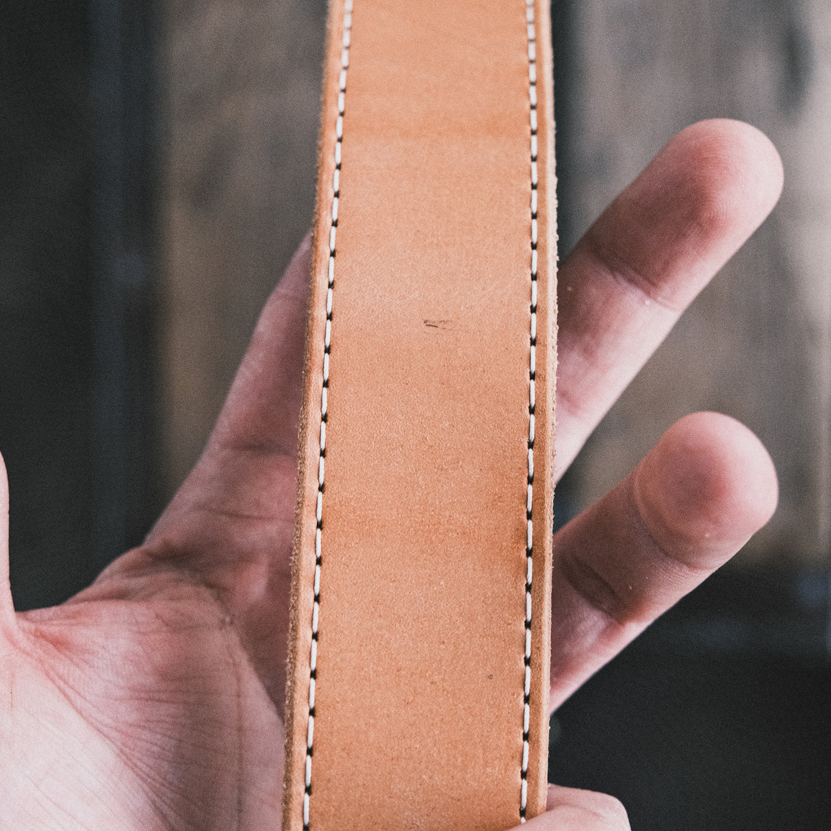 In Stock - 1.5", W&C Heritage Belt - Skirting Russet - 42