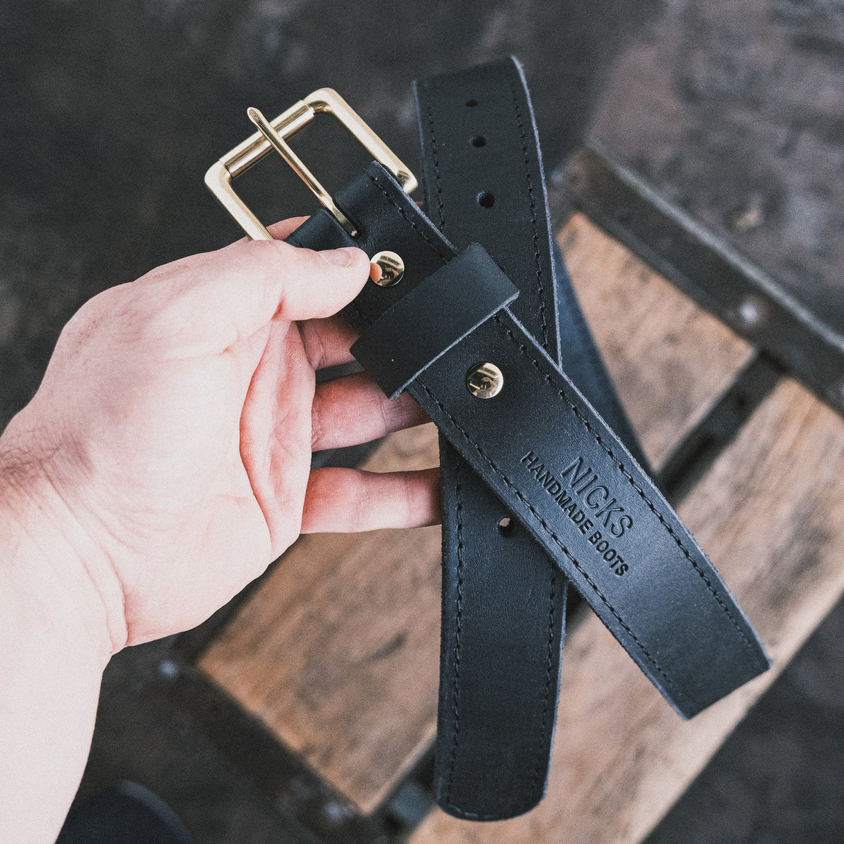In Stock - 1.5", Heritage Work Belt - Max Support Black - 38