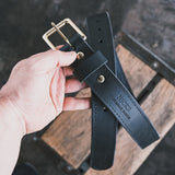 In Stock - 1.5", Heritage Work Belt - Max Support Black - 38