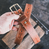 In Stock - 1.5", Appaloosa Gunslinger - Natural Double Stuffed - 44