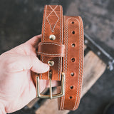 In Stock - 1.5", Appaloosa Gunslinger - Natural Double Stuffed - 44