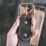 In Stock - 1.75", Classic Work Belt - Walnut Max Support - 36