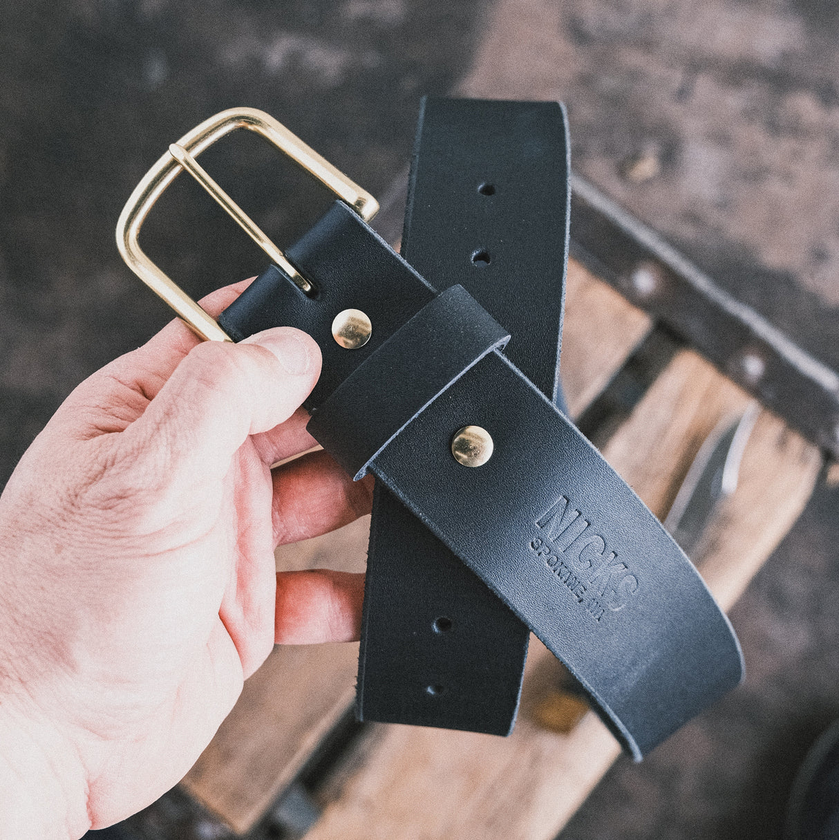 In Stock - 1.75", Classic Work Belt - Black Max Support - 36
