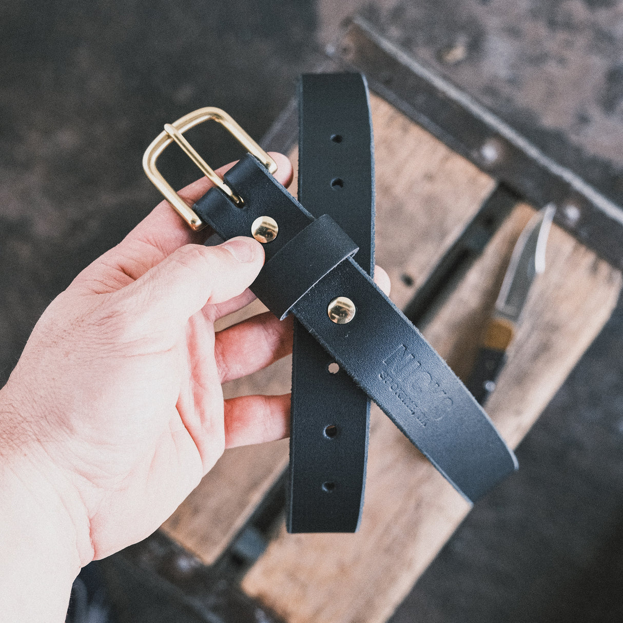 In Stock - 1.25", Classic Work Belt - Black Max Support - 46