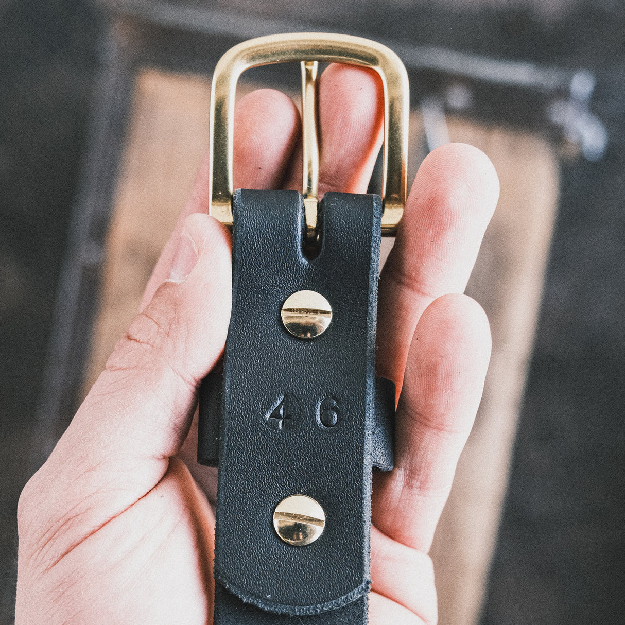 In Stock - 1.25", Classic Work Belt - Black Max Support - 46