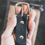 In Stock - 1.25", Classic Work Belt - Black Max Support - 46