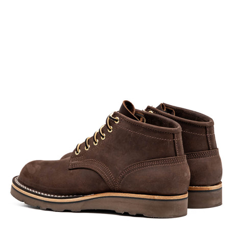 Aldert wedge sole boot in brown