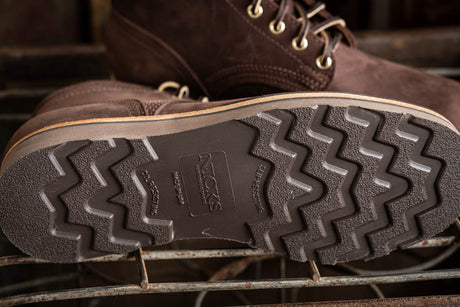 Aldert wedge sole boot in brown