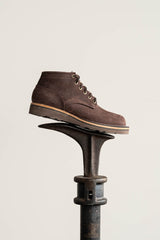 Aldert wedge sole boot in brown