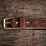 American Bison Heritage Belt - Brown