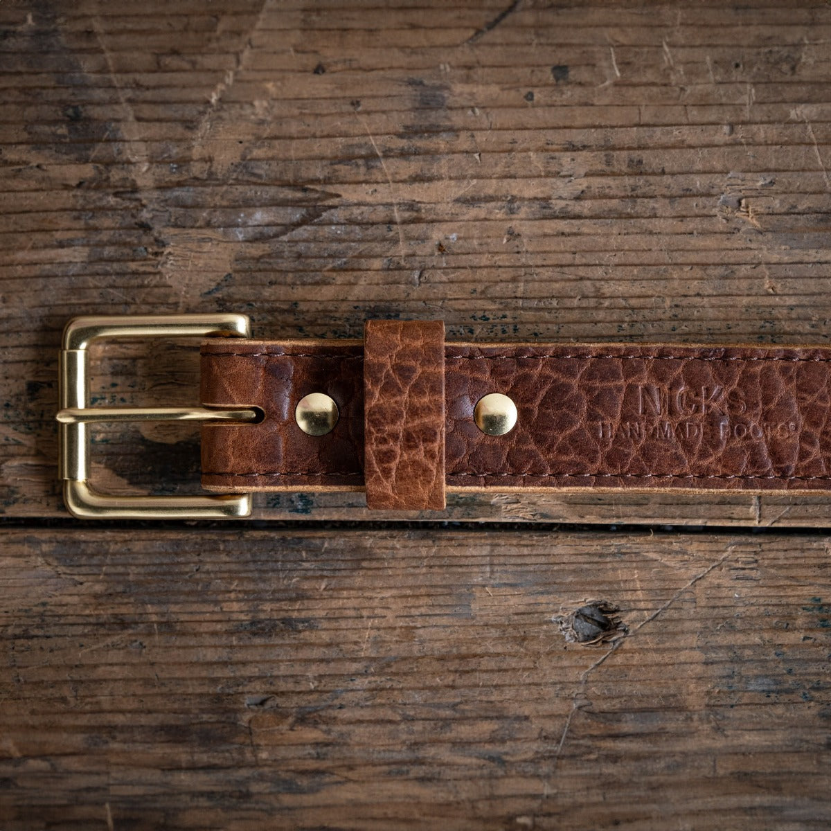 American Bison Heritage Belt - Brown