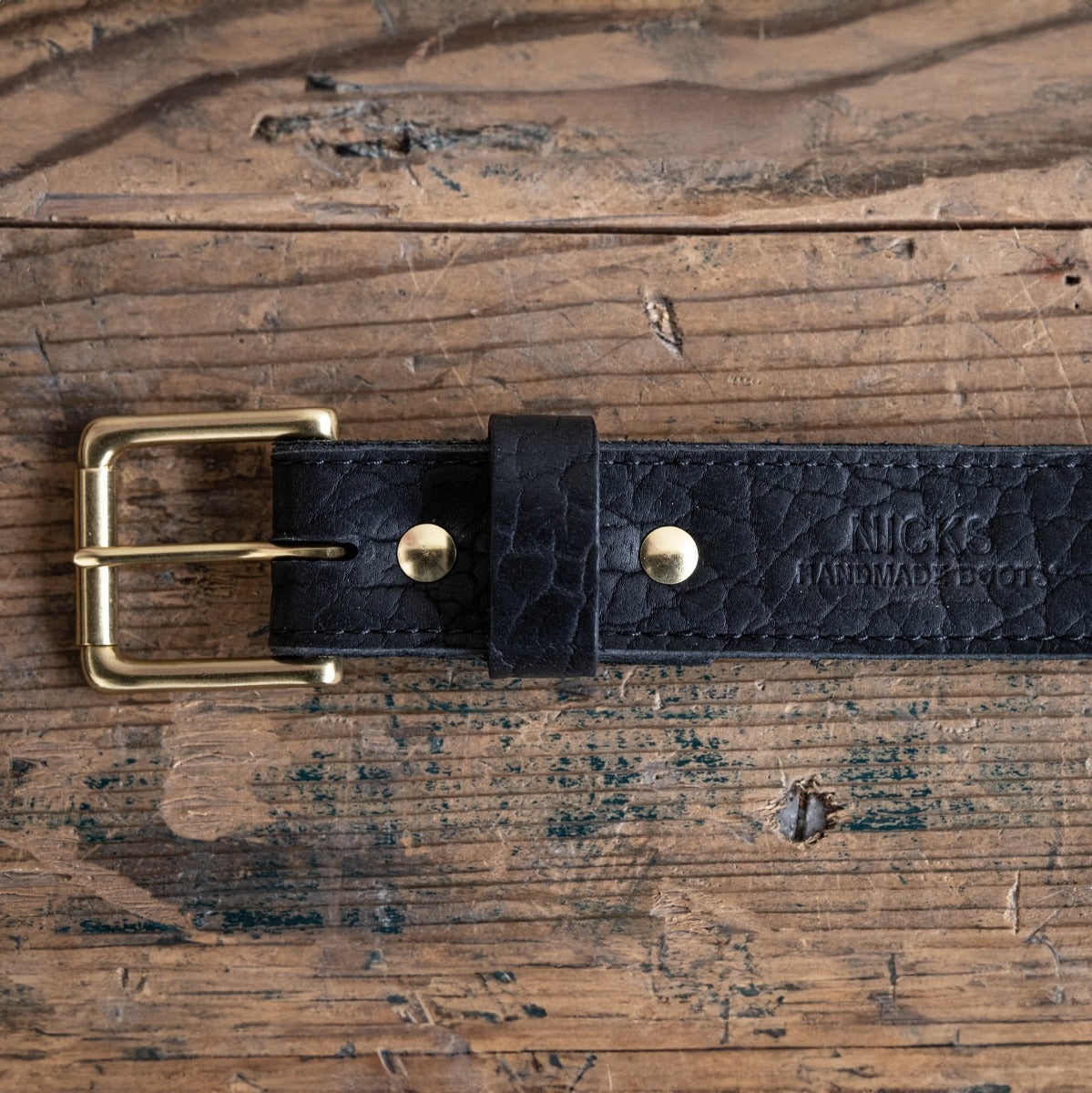 American Bison Heritage Belt - Black