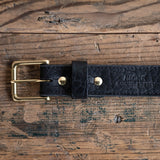 American Bison Heritage Belt - Black
