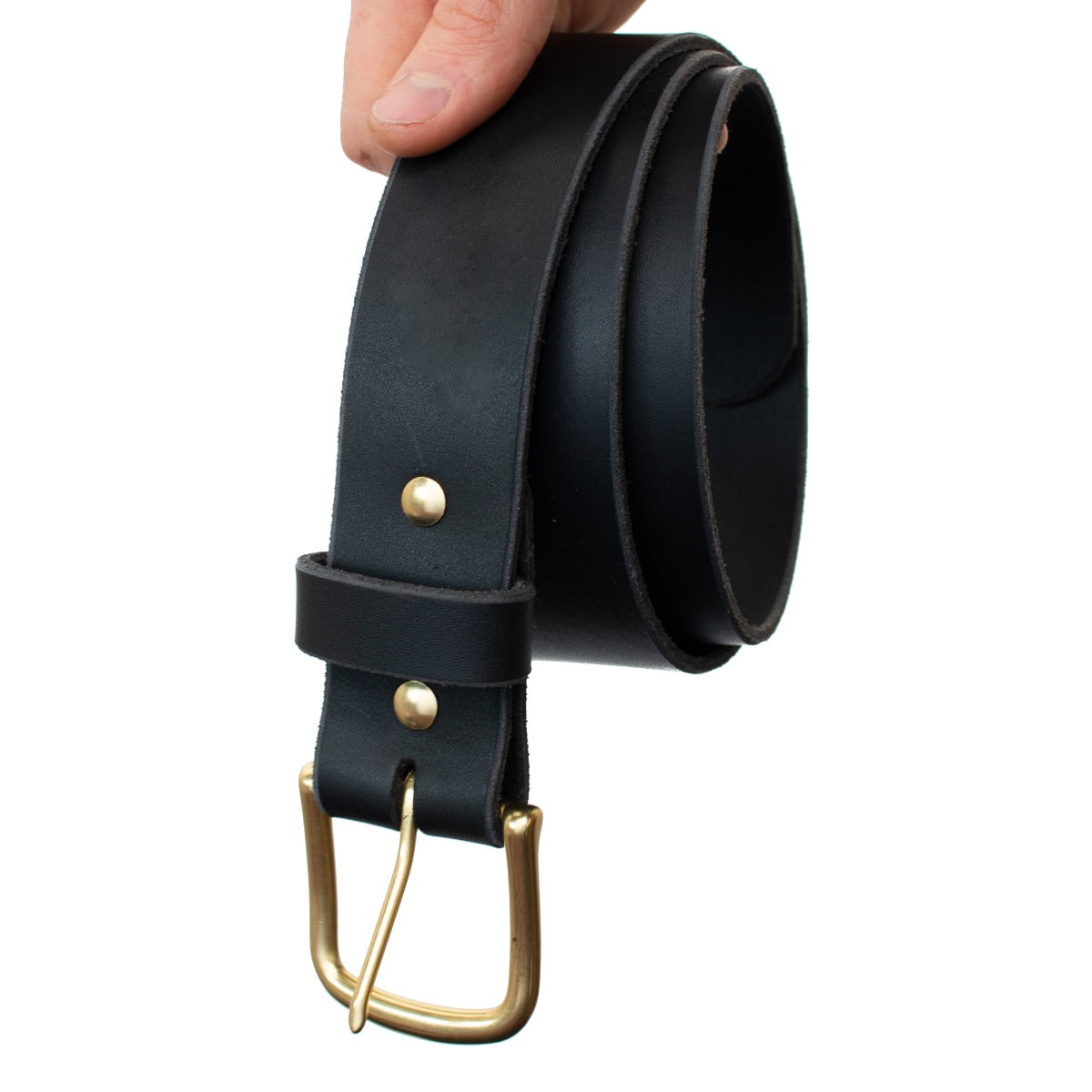 Work Belt - Black - 1 3/4" WIDE - 12-14oz