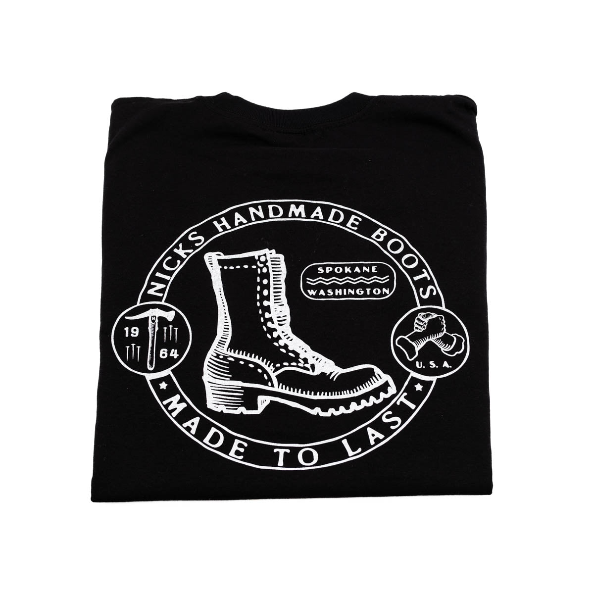 Nicks Classic T-Shirt in Black