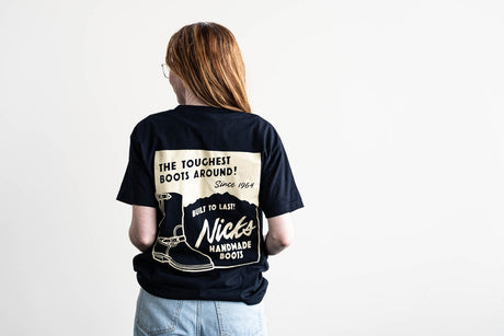 Navy Blue Nicks T-Shirt