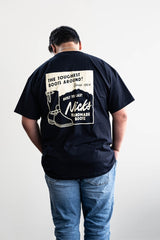 Navy Blue Nicks T-Shirt