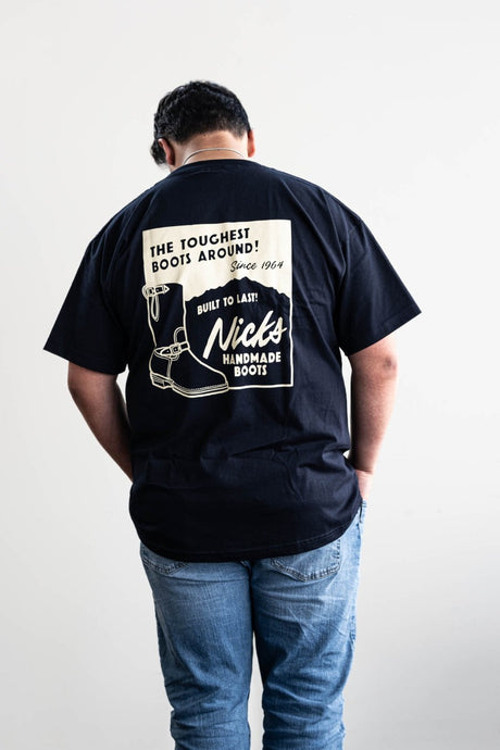 Navy Blue Nicks T-Shirt