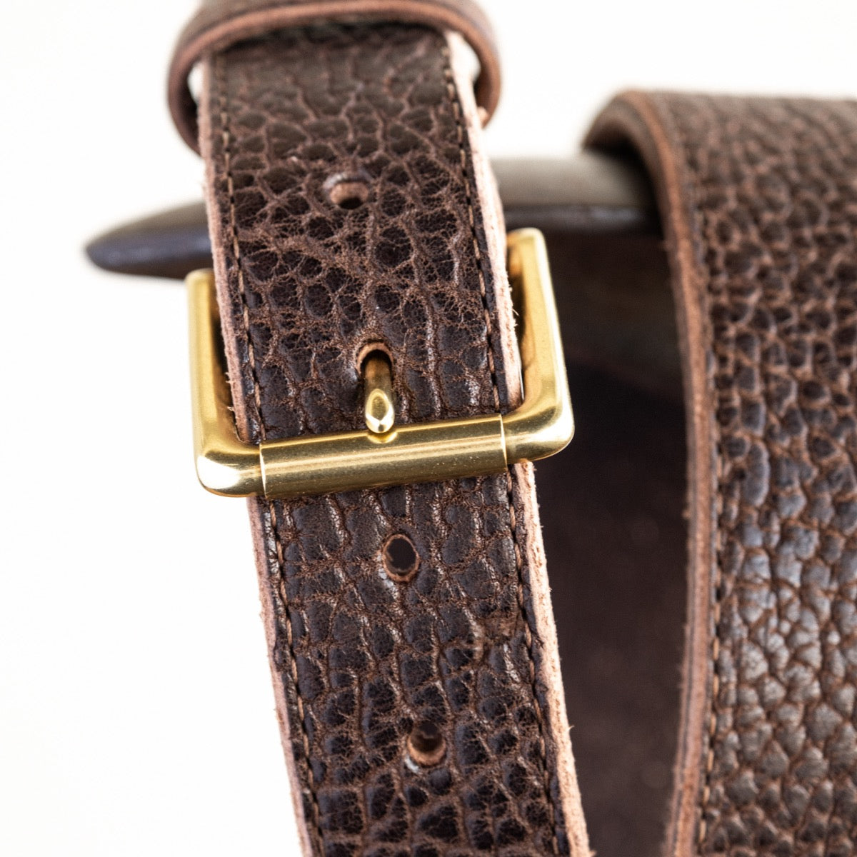 Heritage Belt - Walnut Bullhide