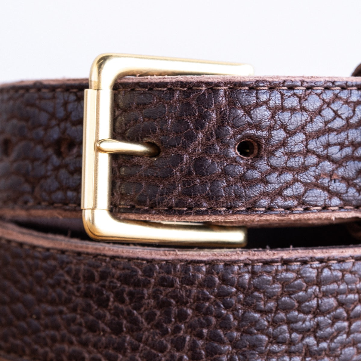 Heritage Belt - Walnut Bullhide