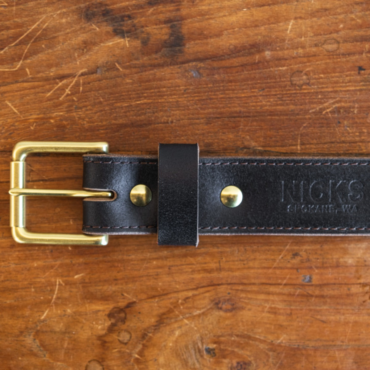 Heritage Belt - Brown Waxed Flesh