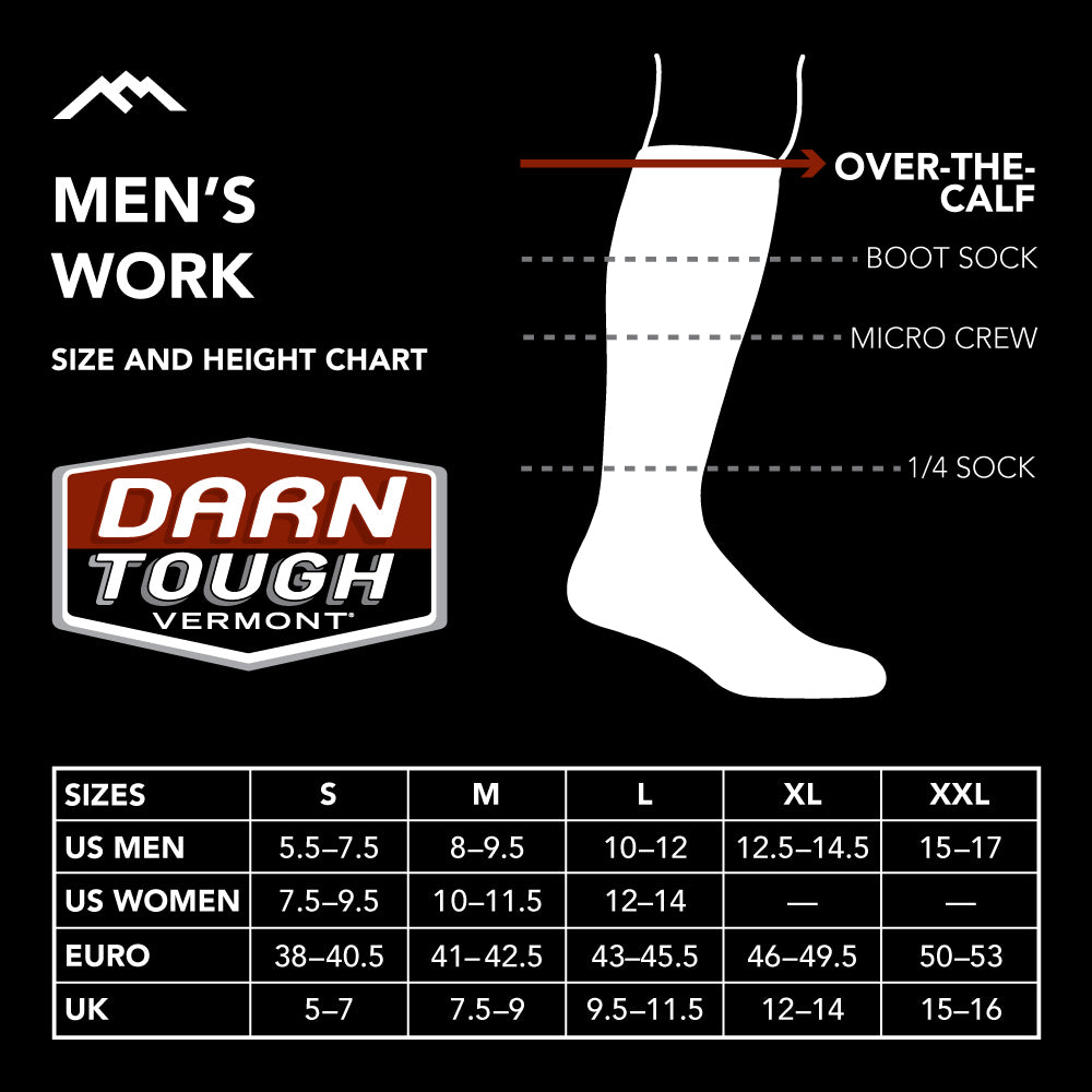 Darn Tough Midweight Over-the-Calf Sock