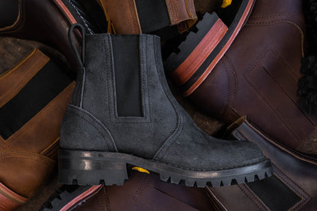 Nicks Women's Chelsea in black roughout