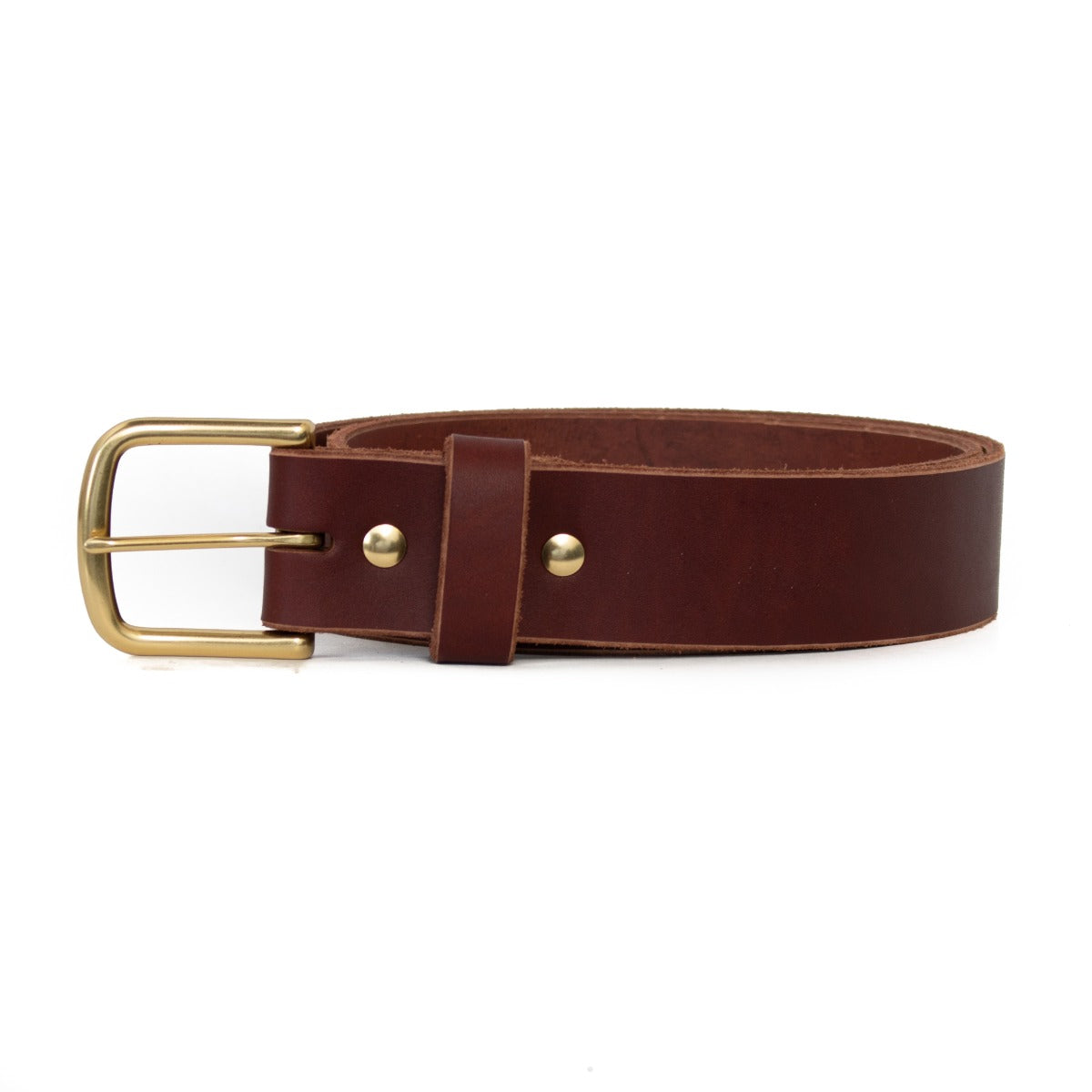 Work Belt - Chocolate - 1 3/4" WIDE - 12-14oz